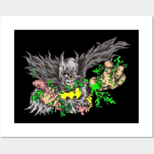 Bat Monster Posters and Art